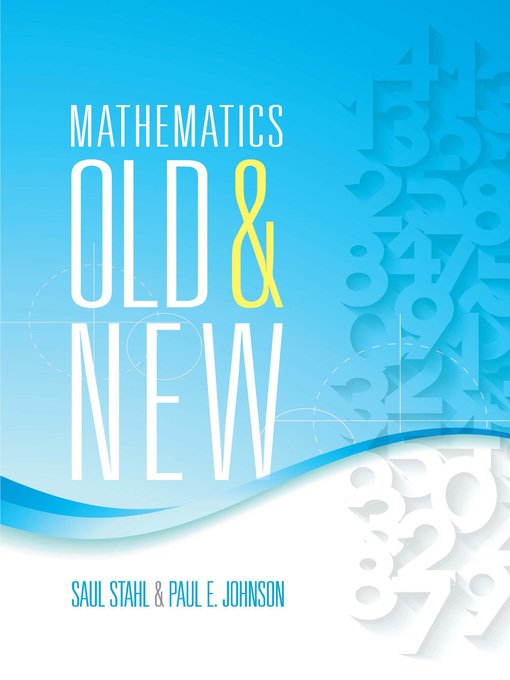 Cover image for Mathematics Old and New